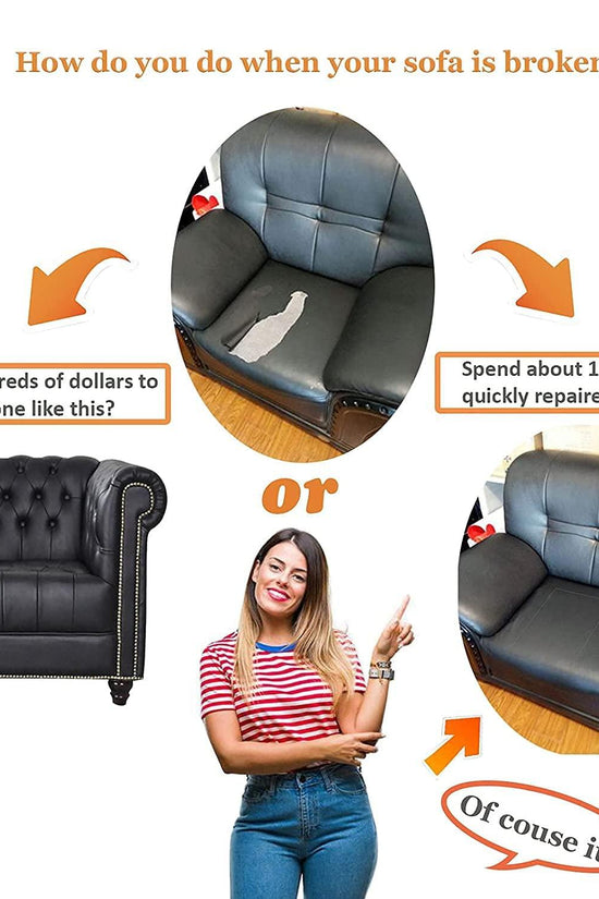 Leather Repair Patch Tape kit for Couches & Furniture Sofa