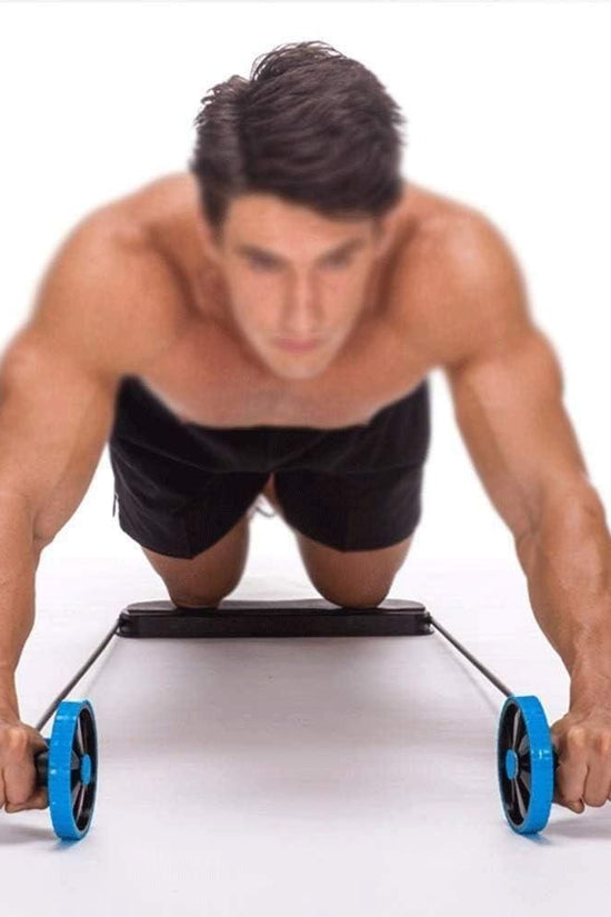 Wheel Roller for Core Workouts, Abdominal Roller Wheel with Knee Pad