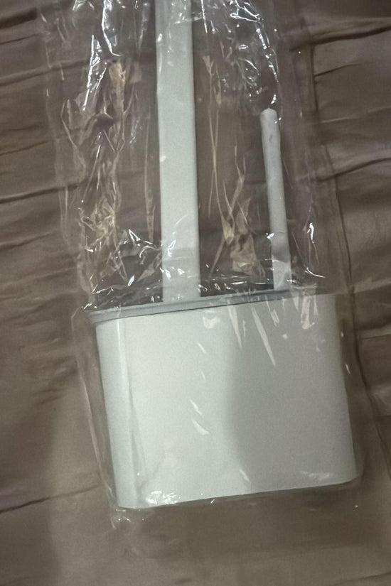 Wall Mounted Silicone Toilet Brush Set