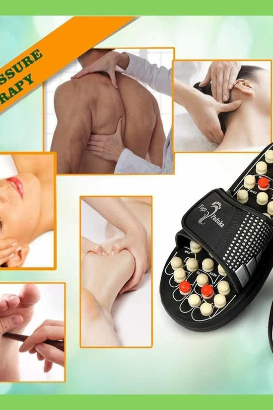 Acupressure and Magnetic Therapy Paduka Slippers