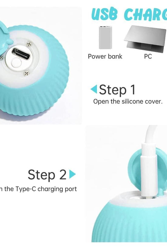 Rotating Cat Toy Ball