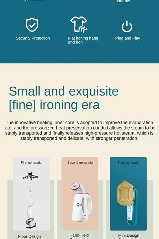 Portable Iron Travel Steamer