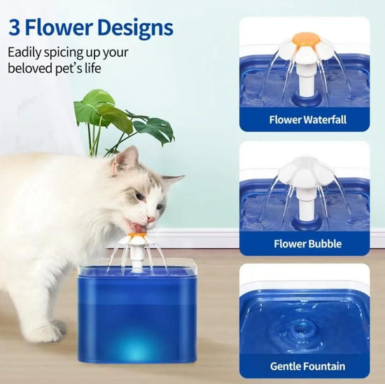 2L Small Pet Water Fountain for Kitten & Small Dogs