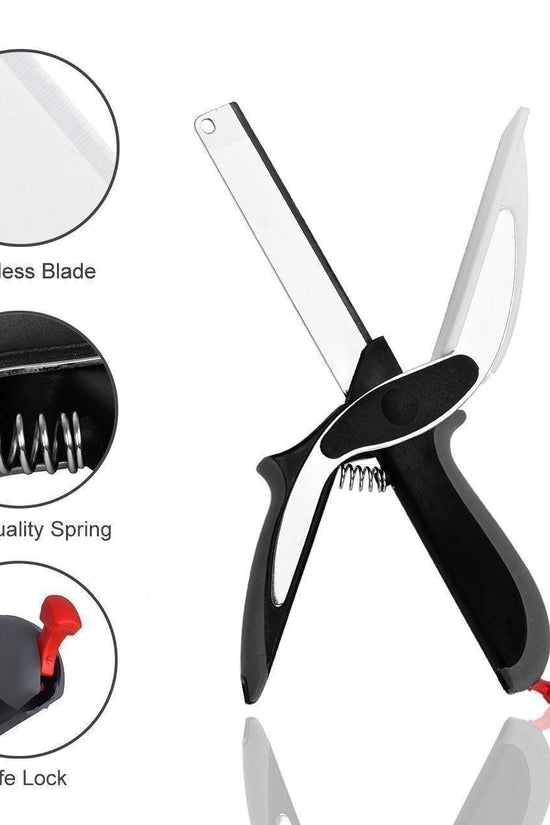 Clever Cutter - 2 in 1 Kitchen Knife / Cleaver Cutters