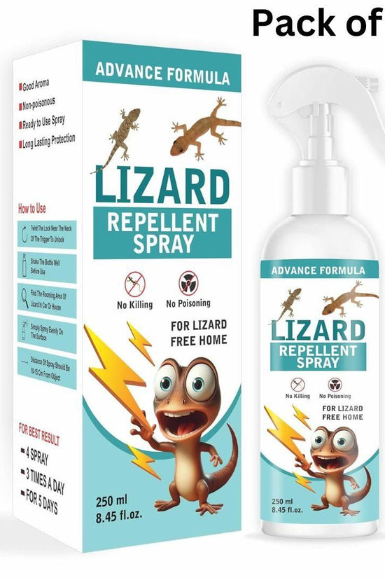 Lizard Repellent for Home Spray Pest Control 250ML (Pack of 2)