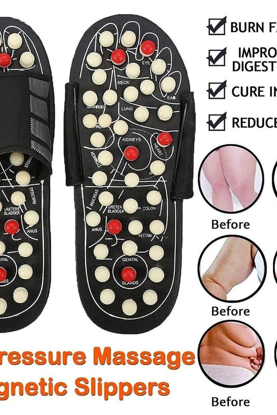 Acupressure and Magnetic Therapy Paduka Slippers