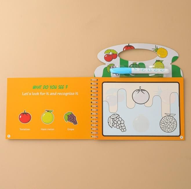 Quick Dry Water Coloring Book Doodle with Magic Pen