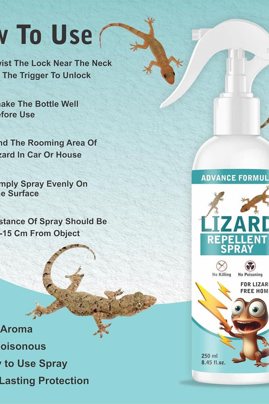 Lizard Repellent for Home Spray Pest Control 250ML (Pack of 2)