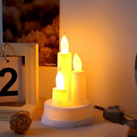 2 Pcs LED Candles Lights
