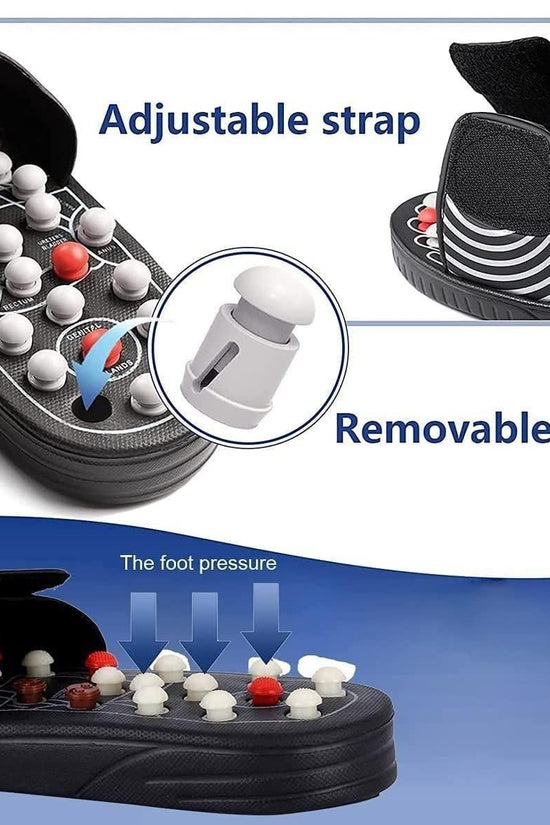 Acupressure and Magnetic Therapy Paduka Slippers