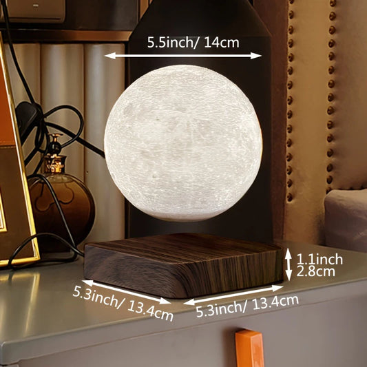 Levitating Moon Table Lamp