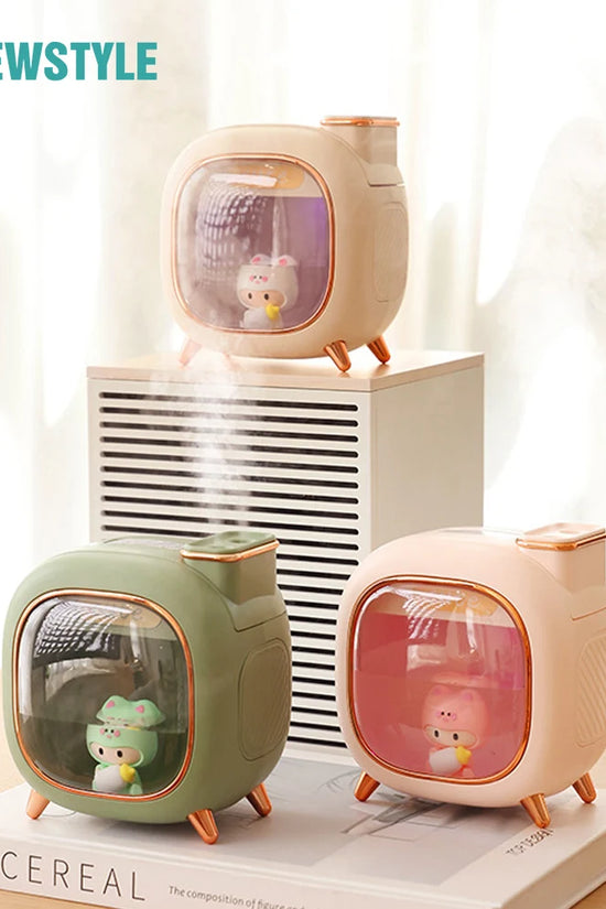 Cartoon Dolls Ultrasonic Air Humidifier 500ML