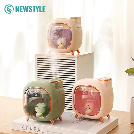 Cartoon Dolls Ultrasonic Air Humidifier 500ML