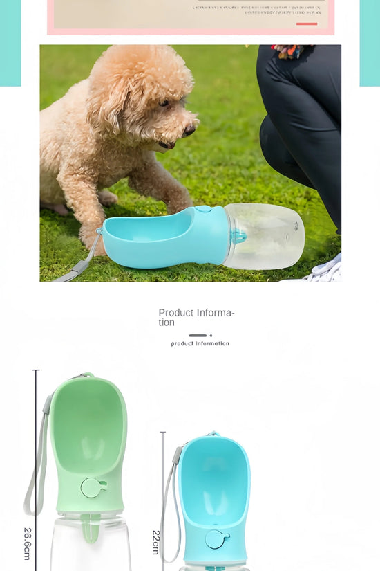 Portable Dog Cat Water Bottle