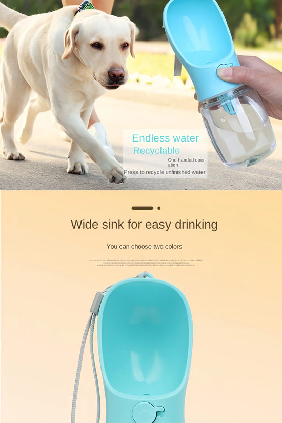 Portable Dog Cat Water Bottle