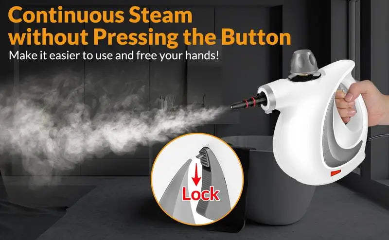 Redhut Pressurized Handheld Steam Cleaner