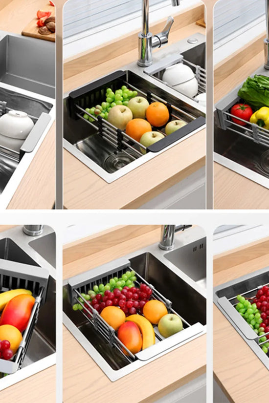 Stainless Steel Tableware Drain Basket