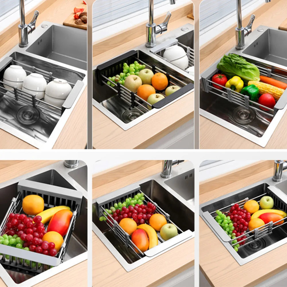 Stainless Steel Tableware Drain Basket