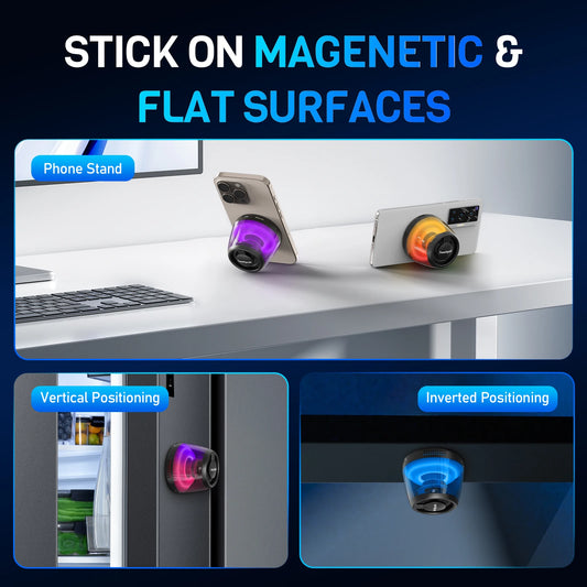 Cyber Style Magnetic Wireless Mini Speaker