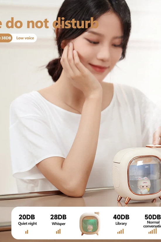 Cartoon Dolls Ultrasonic Air Humidifier 500ML