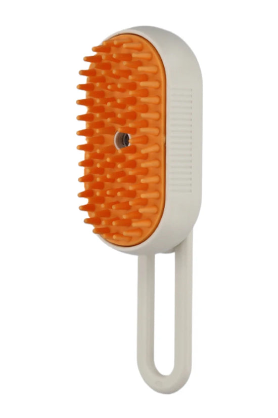 Deodorize & Sanitize Your Pet in 60 Seconds—Gentle Steam Grooming Tool.