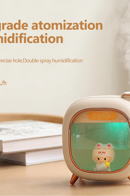 Cartoon Dolls Ultrasonic Air Humidifier 500ML