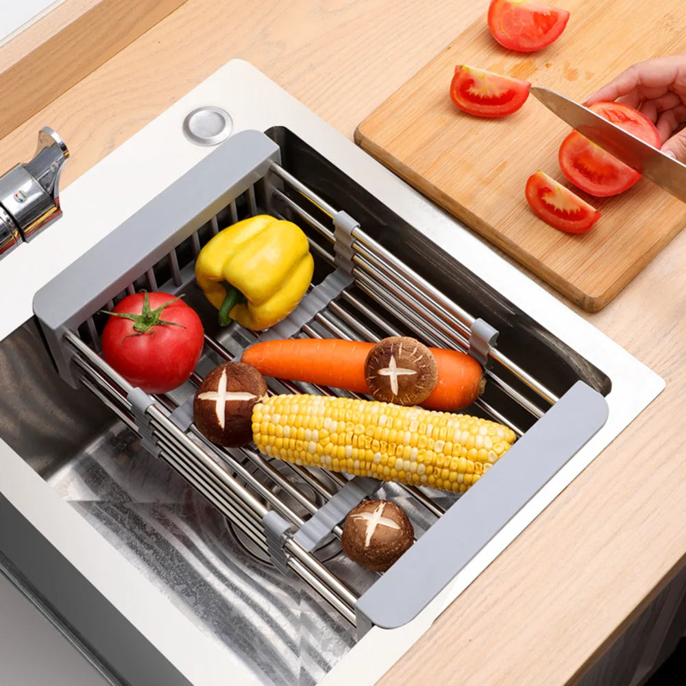 Stainless Steel Tableware Drain Basket