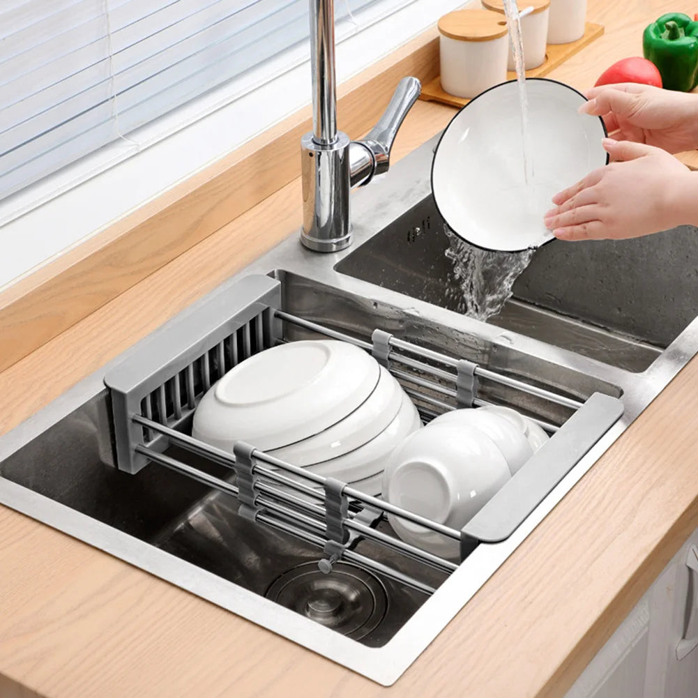Stainless Steel Tableware Drain Basket