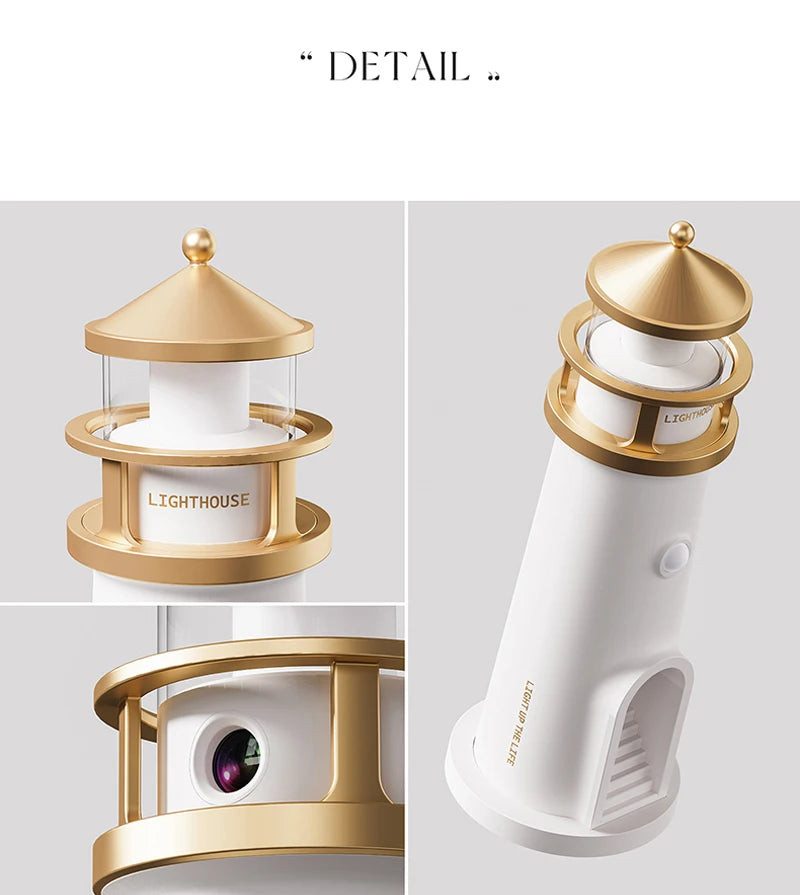 Moon Lamp Projection Lighthouse Lamps
