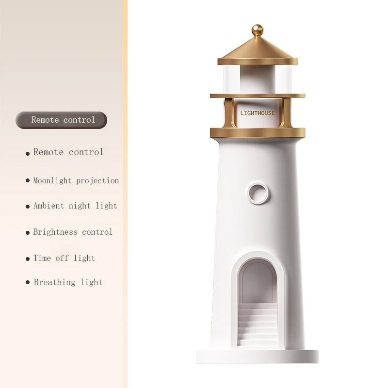 Moon Lamp Projection Lighthouse Lamps
