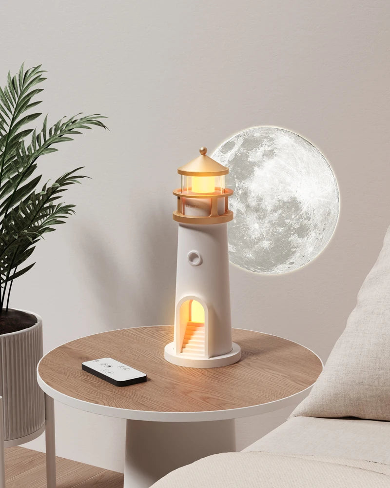 Moon Lamp Projection Lighthouse Lamps