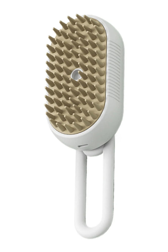 Deodorize & Sanitize Your Pet in 60 Seconds—Gentle Steam Grooming Tool.