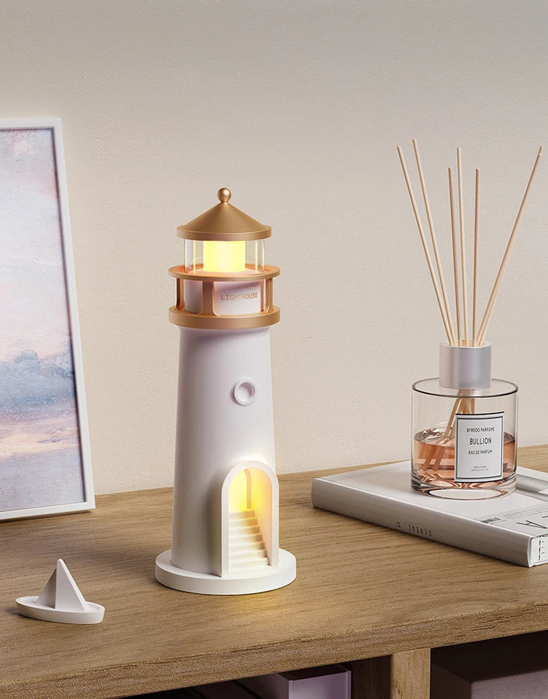 Moon Lamp Projection Lighthouse Lamps