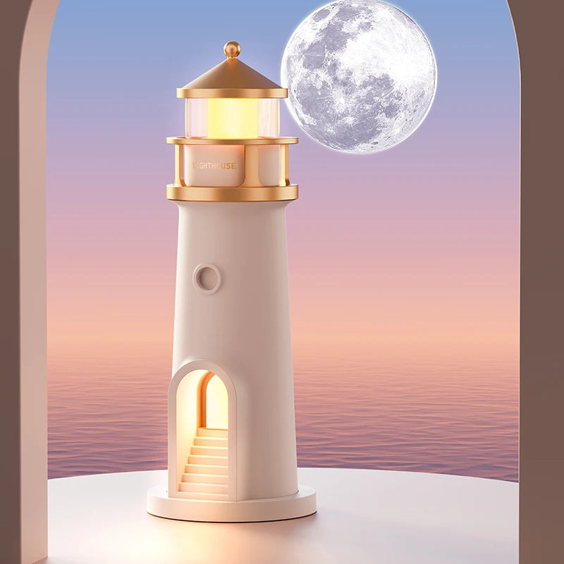 Moon Lamp Projection Lighthouse Lamps