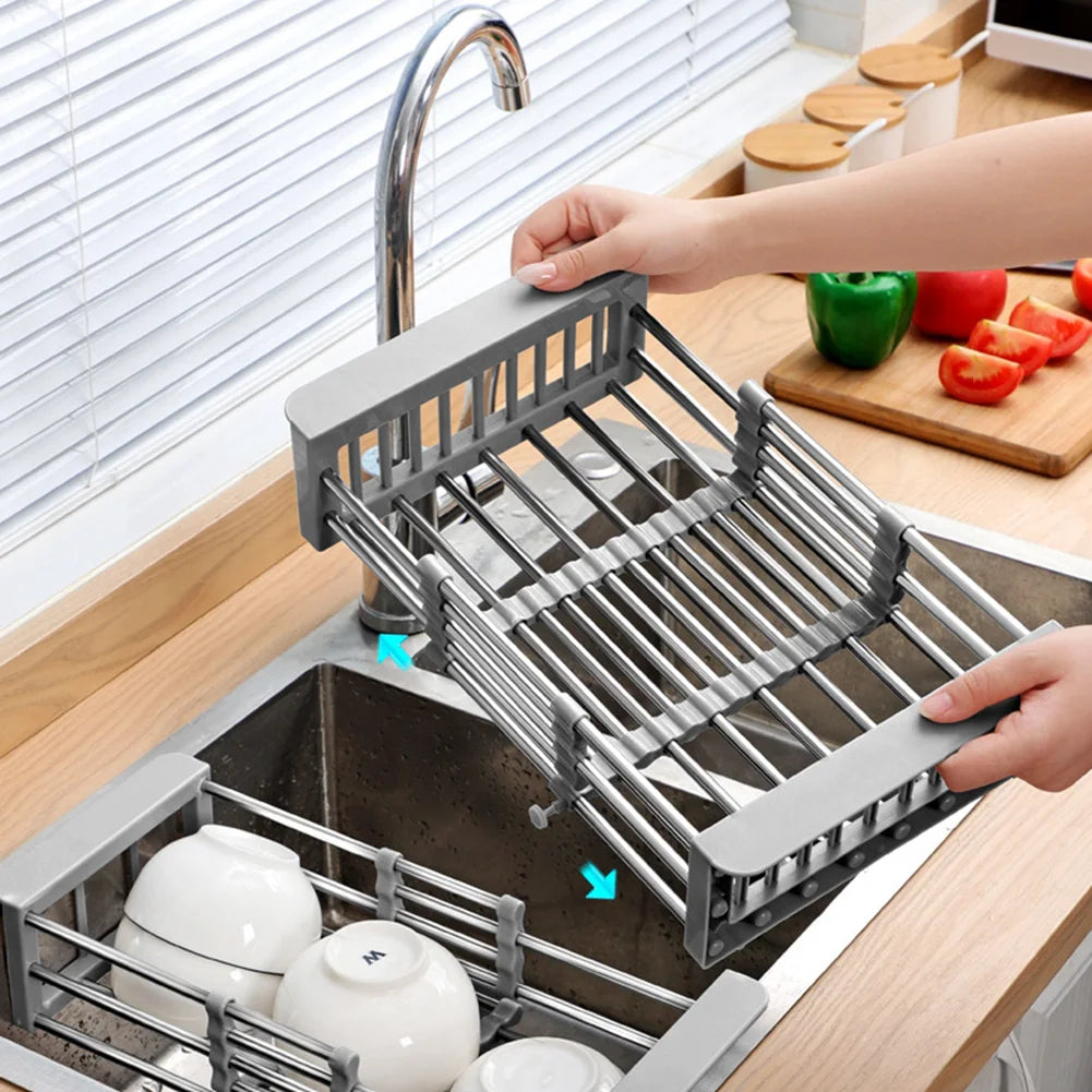 Stainless Steel Tableware Drain Basket