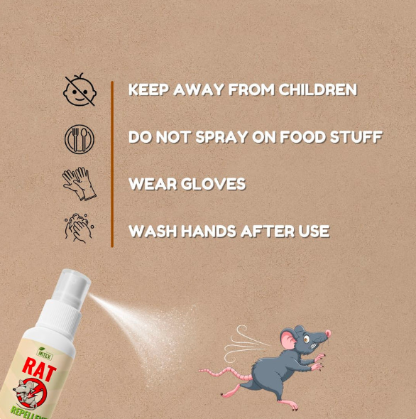 Rat Repellent Spreay 50ML (Pack of 3)