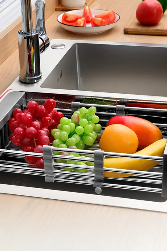 Stainless Steel Tableware Drain Basket