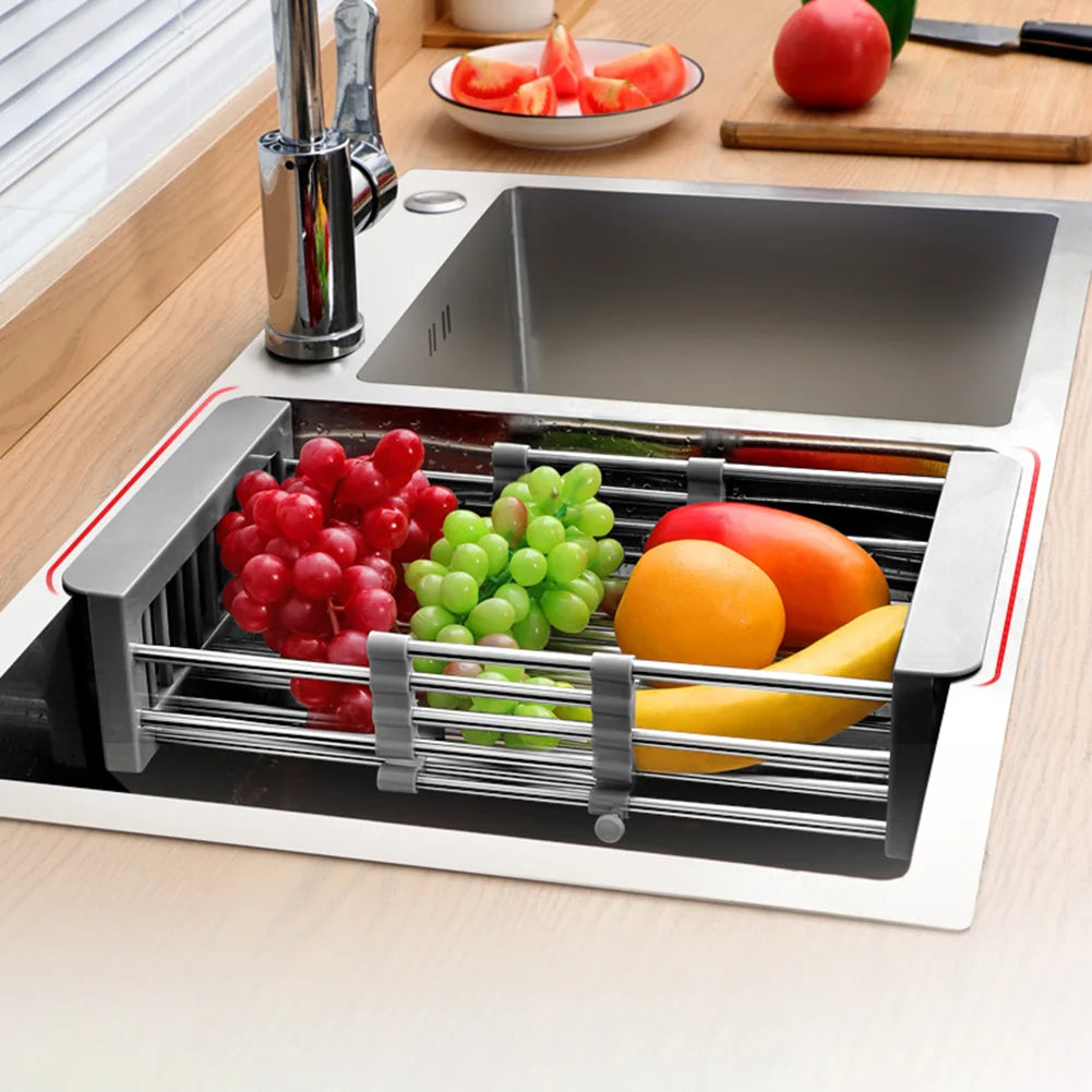 Stainless Steel Tableware Drain Basket
