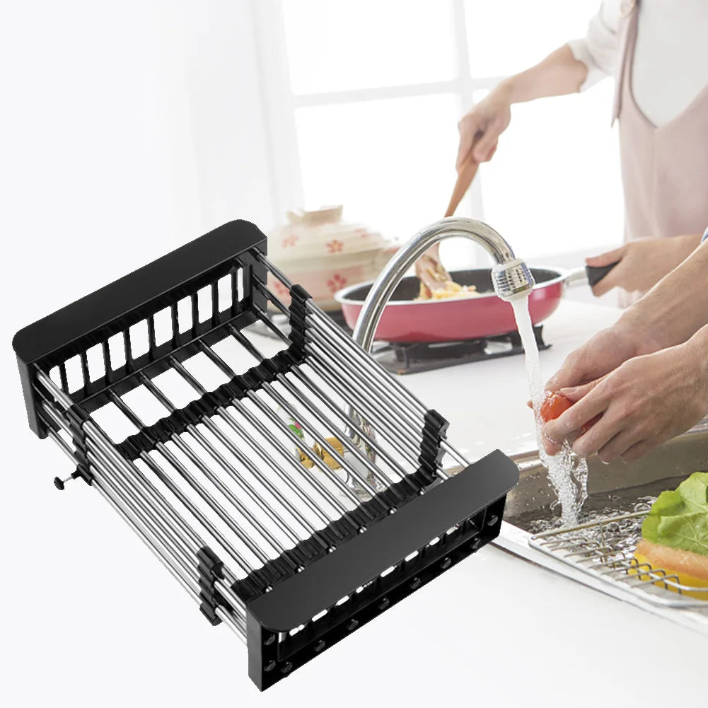 Stainless Steel Tableware Drain Basket