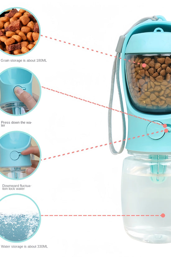 Portable Dog Cat Water Bottle