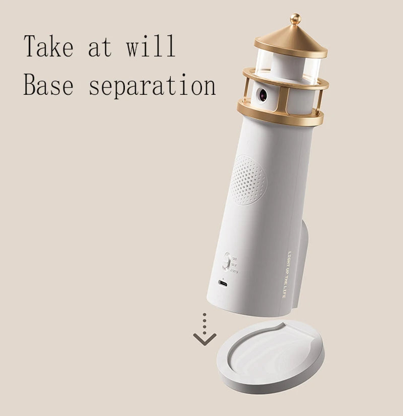 Moon Lamp Projection Lighthouse Lamps