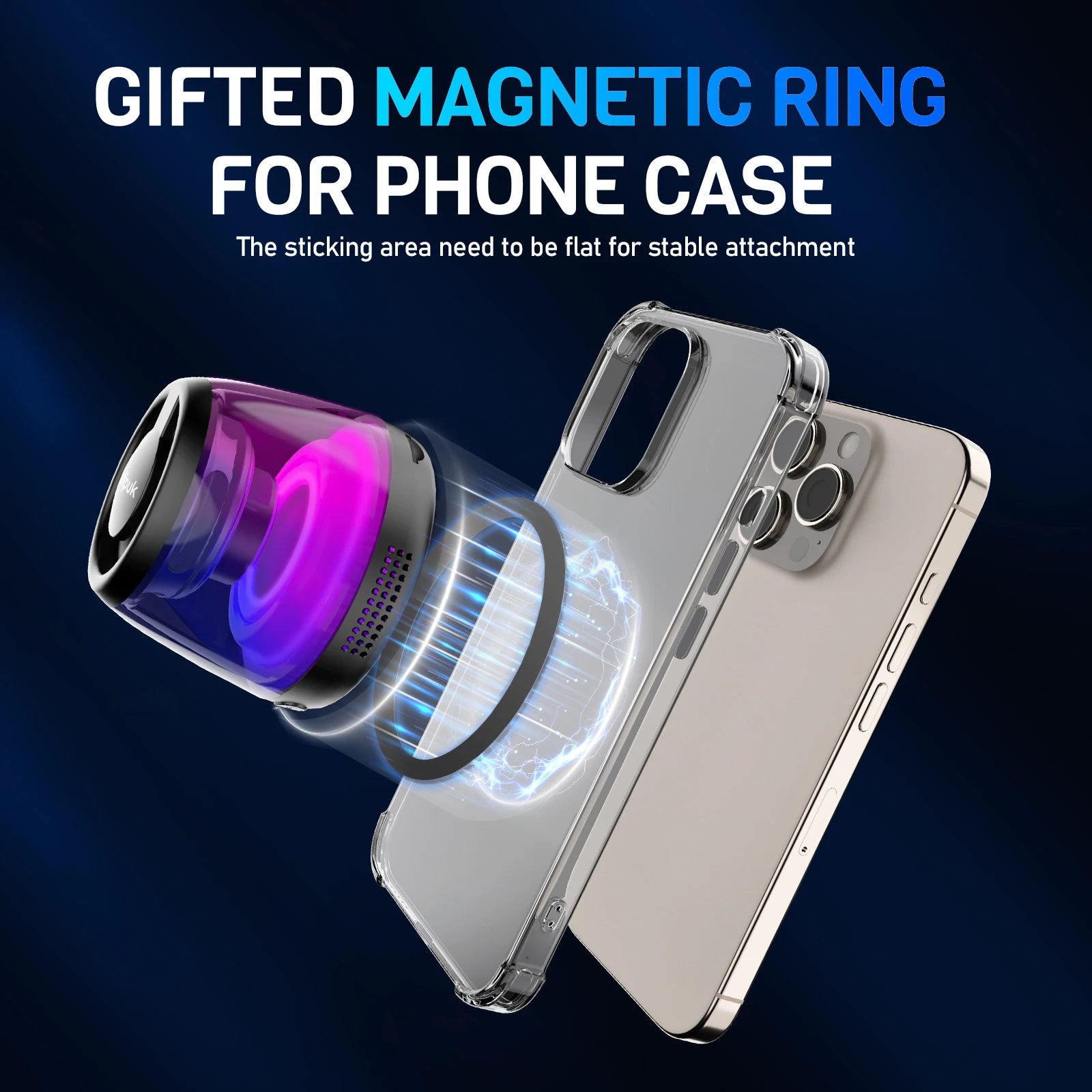 Cyber Style Magnetic Wireless Mini Speaker