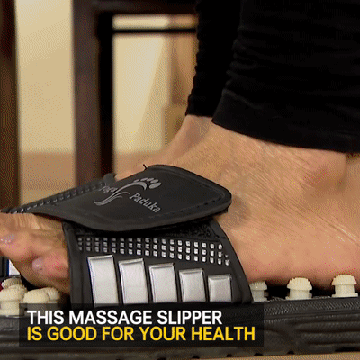 Acupressure and Magnetic Therapy Paduka Slippers